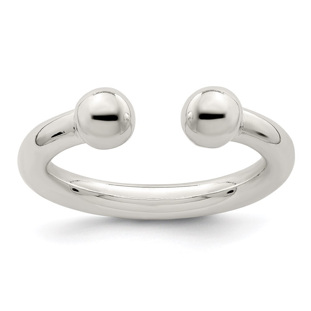 Kazi Luxury Sterling Silver Tube Ring